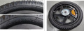 Platum Motor - Vr_dc_mt_x_013 Complete Rear Wheel With Tyre Inner Tube And Bolt Covers